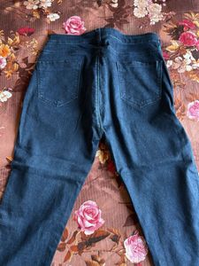 Classic Dark Wash Denim Jeans