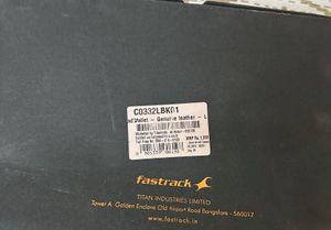 Fastrack Black Leather Wallet