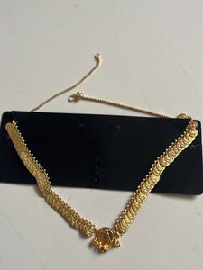 Elegant Gold Coin Necklace