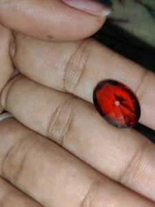 Real Beautiful Red Garnet Gemstone