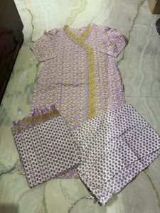 Beautiful Printed Kurta set