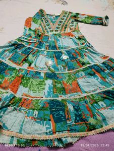 New without Tag🌸Bohemian Tiered Maxi Dress