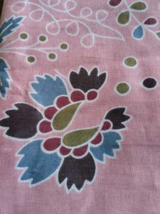 beautiful pakistani pink dress material.
