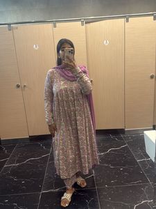 Beautiful Floral Kurta Set