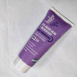 New Bake Moisturizer / Body Lotion