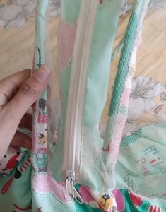 Baby Bedding with Mosquito Net (Green, Blue Availa