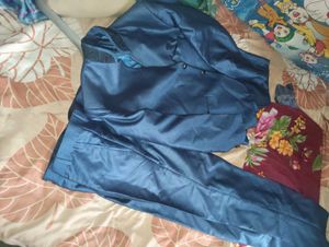 Men's Blue Ethnic Jacket