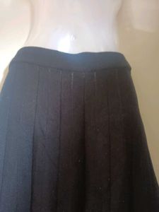 Woolen long skirt