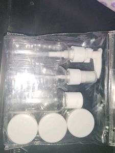 Travel size empty bottle kit top quality