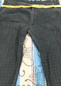 Pant check Piece design/Boxes pattern/Cotton