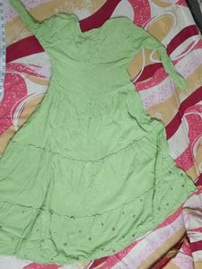 Elegant Tiered Anarkali Kurta