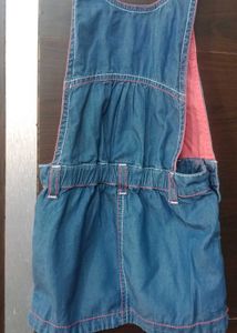 Cute Denim Jumper Dress