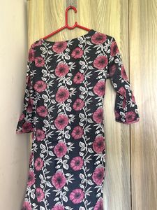 Floral Print Kurta