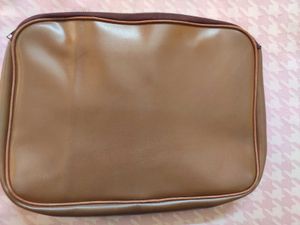 Tan Colour leather Bag For Money Or Documents