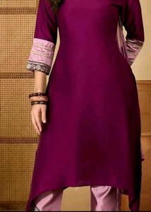 Elegant Women's embroidery Kurta Set