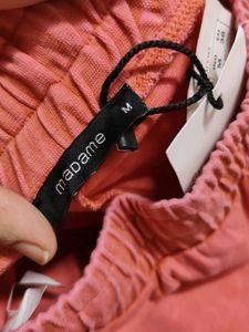 MADAMME Pink Jogger Pants