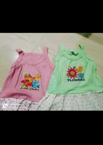 Adorable Floral Baby Dresses (Set of 2)
