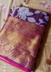 Original Kanjeevaram Brand New With Blouse