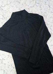 Elegant Black Long Sleeve Top