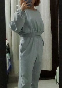 Zara Cropped Top &amp; Pants Set