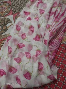 Beautiful Floral Print saari