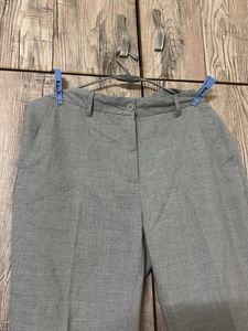 Classic Grey Tailored Trousers unisex