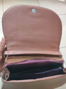 Brown 'Victoria' Crossbody Bag