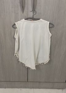 White Crop Top
