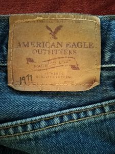 American Eagle Oversized Parallel Jeans