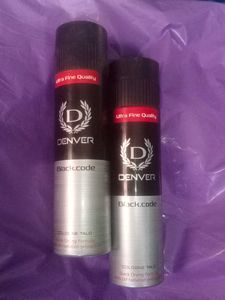 DENVER BLACK.CODE COLAGNE TALC 🧴🔝