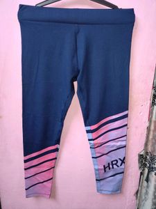 HRX Navy Blue Active Leggings