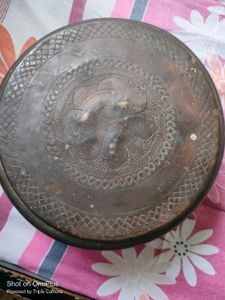 antique Vintage Decorative Brass box