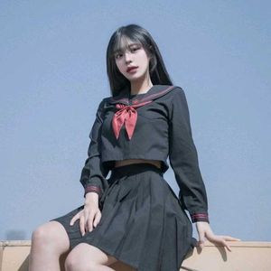Japanese Yandere Seifuku Sailor Uniform Skirt Set
