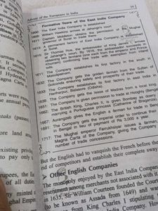 Modern India History Book