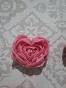 Heart Rose Candles (Set of 4) Gift Se