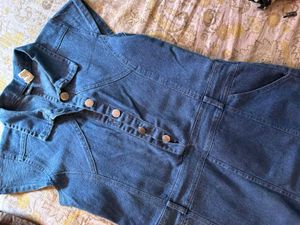 Vintage Denim Jumpsuit