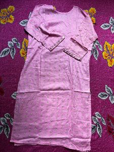 Beautiful Pink Sequined Kurta