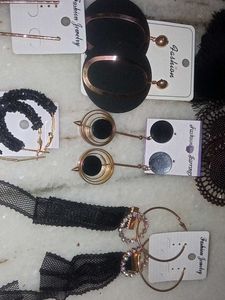 all in 250rs Assorted Fashion Earrings Bundle