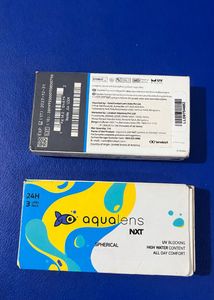 Aqualens NXT Spherical powered Contact Lenses