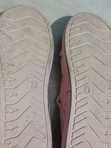 Charming Pink Mary Jane Flats 1time use