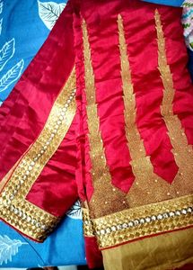 Elegant Ethnic red saree