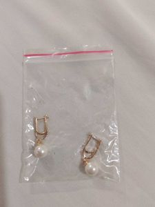 Elegant Pearl Drop Earrings