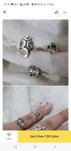 Turquoise Stone Silver Ring