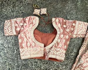 Elegant Embroidered Lehenga Skirt