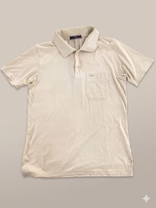stretchable cream t-shirt