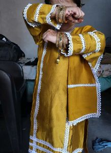 Cute Yellow Ethnic Dress