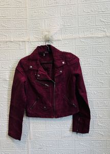 🇺🇸 H&amp;M imported Suede Biker Jacket