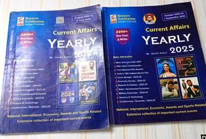 Current Affairs Yearly 2024 & 2025 Books