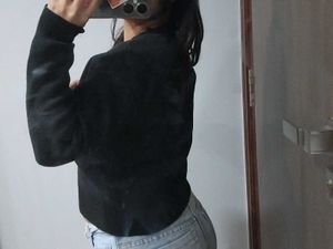 Cute Graphic Print Sweater