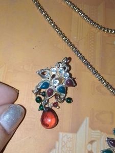 Indian Style Necklace and Earring Set
